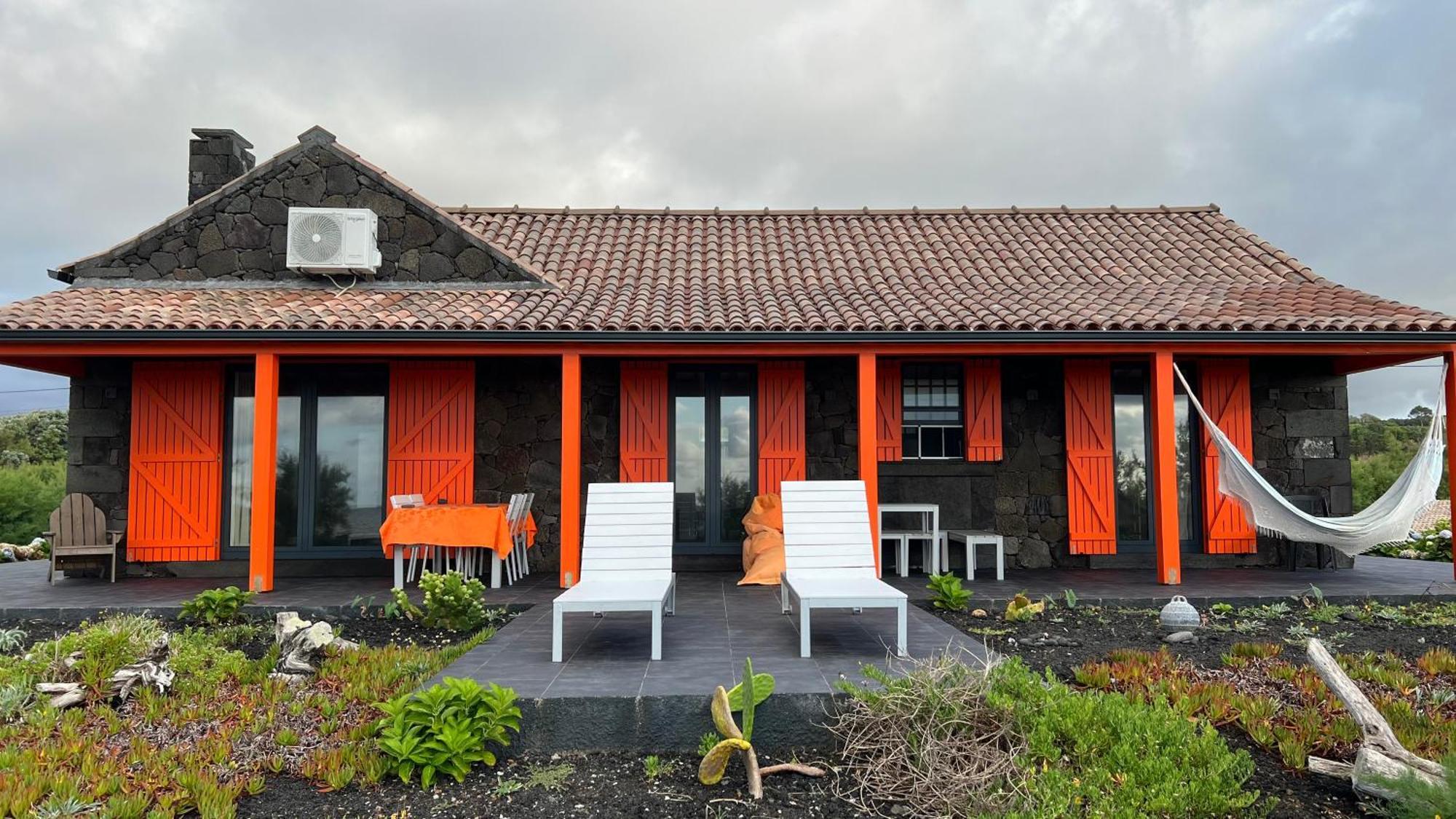 Villa Casa Baleia Laranja Ocean-Front Madalena  Exterior foto
